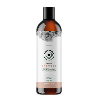 Organic Formulations Sensitive Shampoo 500ml – Gentle Care for Sensitive Scalp - Schuessler Tissue Salts UK